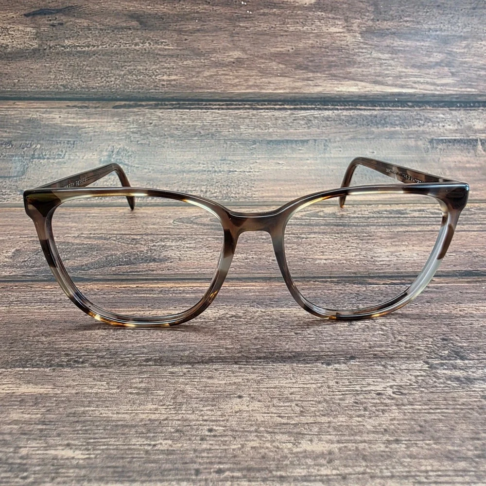 Warby Parker Esme M-937 Tortoise Shell Eyeglass Frames Brown Tan 55-16-145